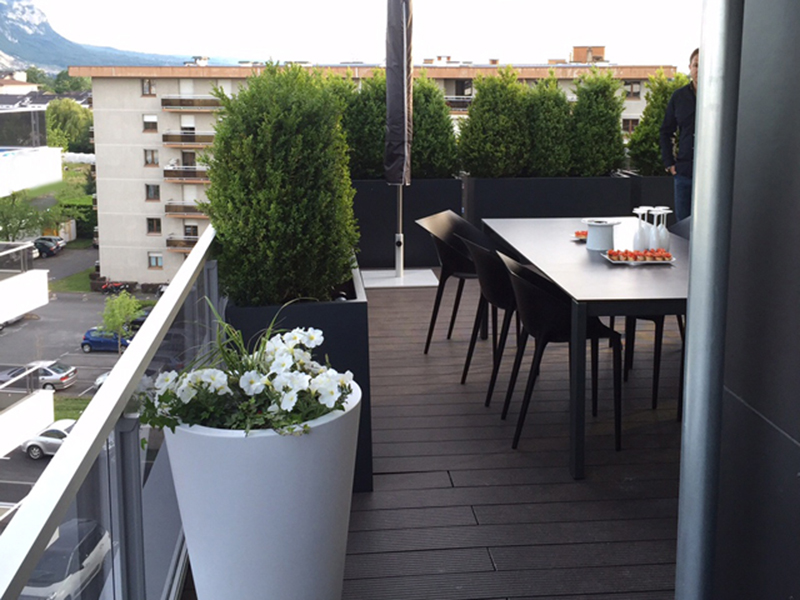 Bacs IMAGE'IN Bambous en brise vue - Aménagement terrasse & balcon